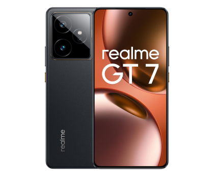 Smartfon realme GT 7 12/512GB IceSense Black OLED OIS IP69 120W 7000mAh